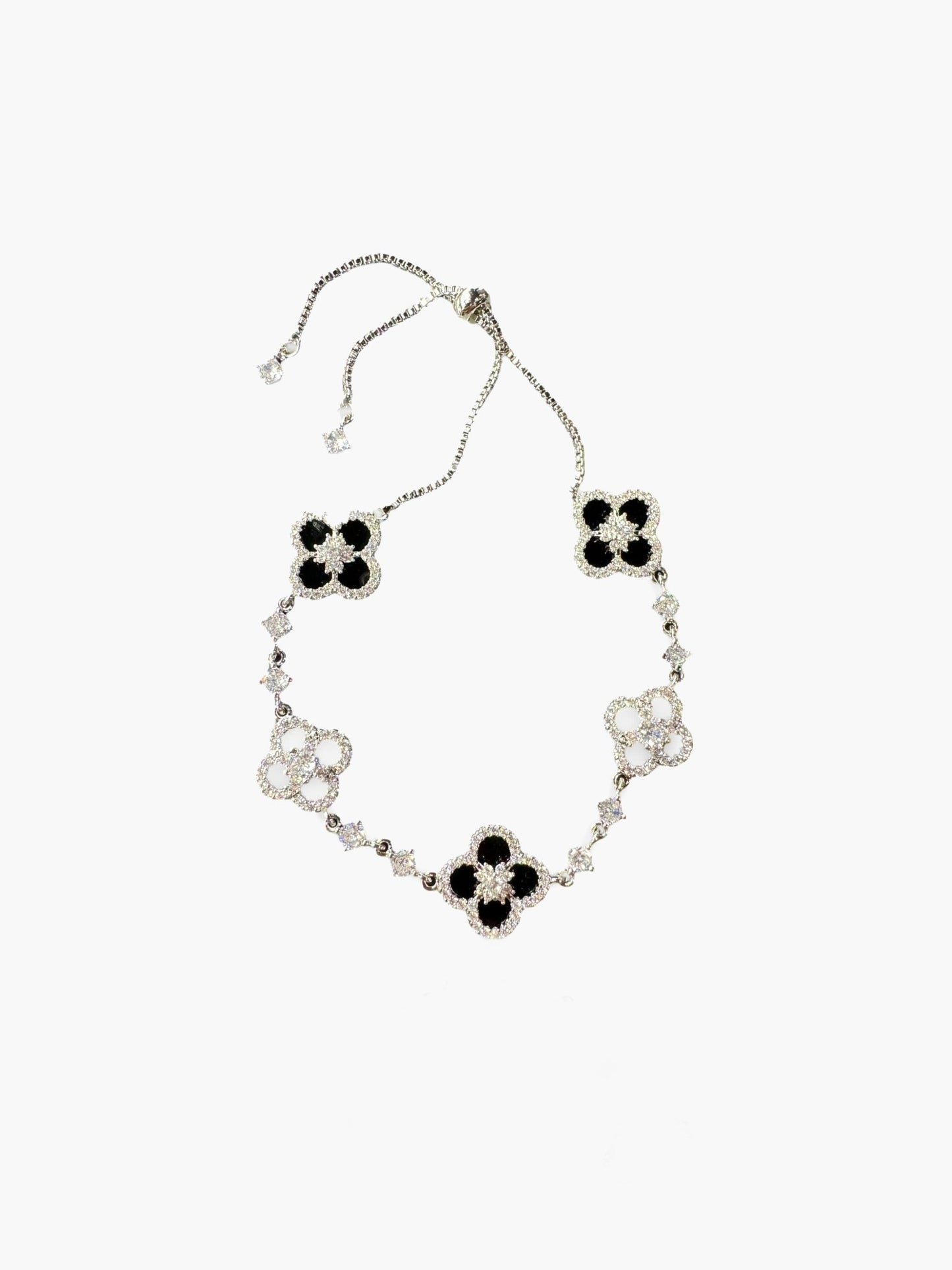 ZEYA - Cataleya Flower Zirconia Bracelet