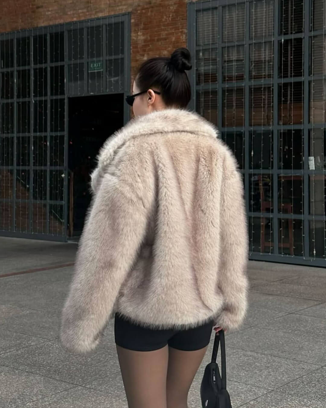 ZEYA - Brinley Mid - Length Fluffy Jacket