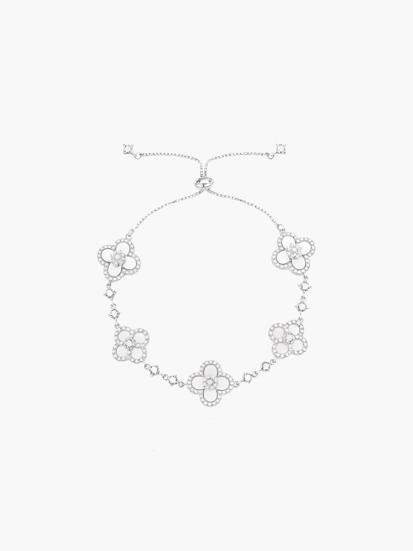 ZEYA - Cataleya Flower Zirconia Bracelet