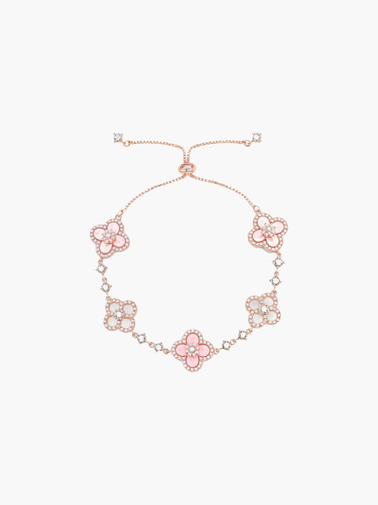 ZEYA - Cataleya Flower Zirconia Bracelet