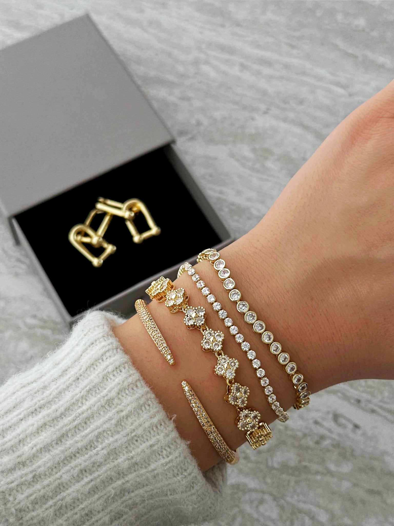 ZEYA - Flora sparkling Bracelet