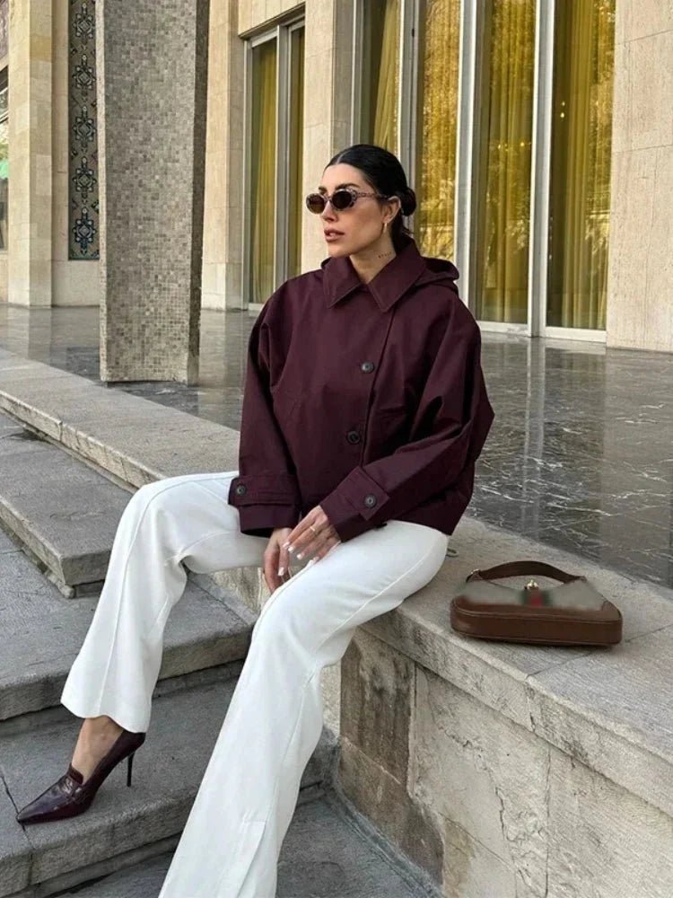 ZEYA - Juliet Hooded Trench Coata