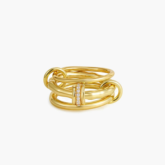 ZEYA - Mathilde Sculpted Stack Ring