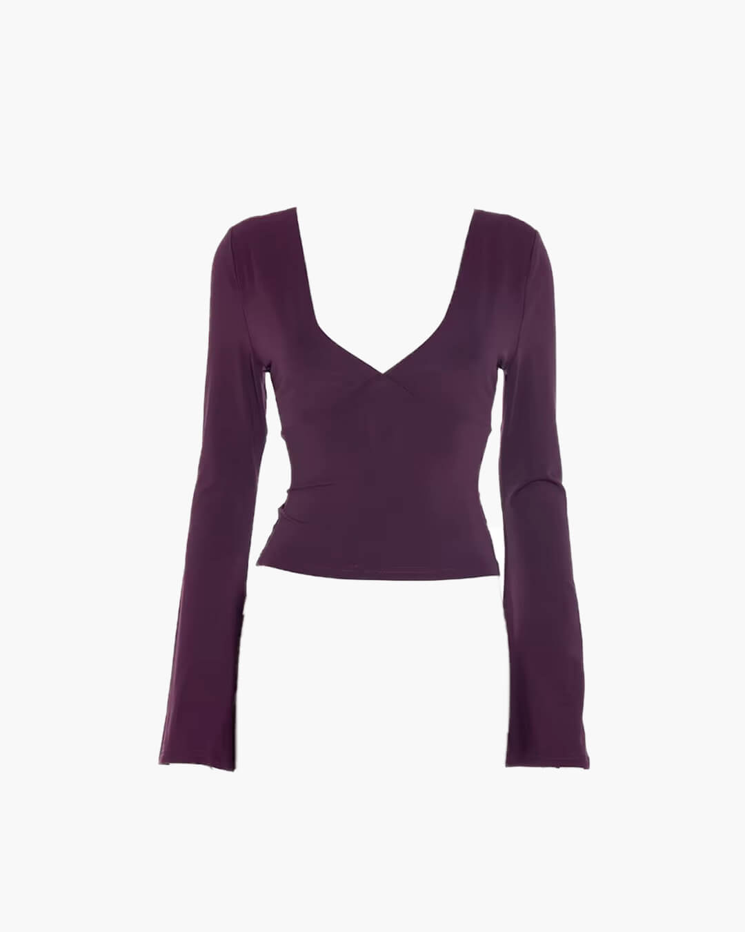 ZEYA - Percy Deep V - Neck Cropped Top