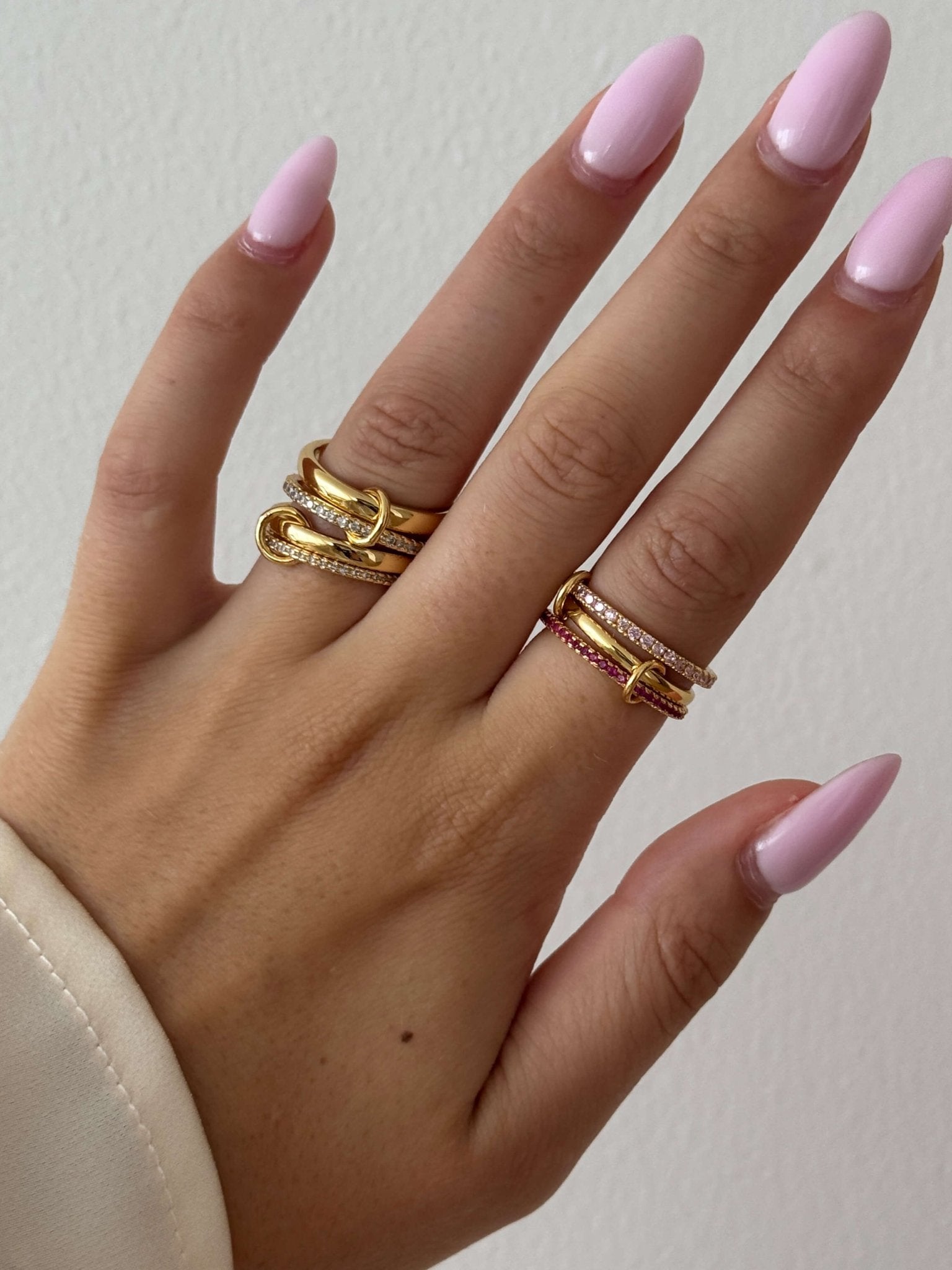 ZEYA - ZEYA Statement Ring Bundle